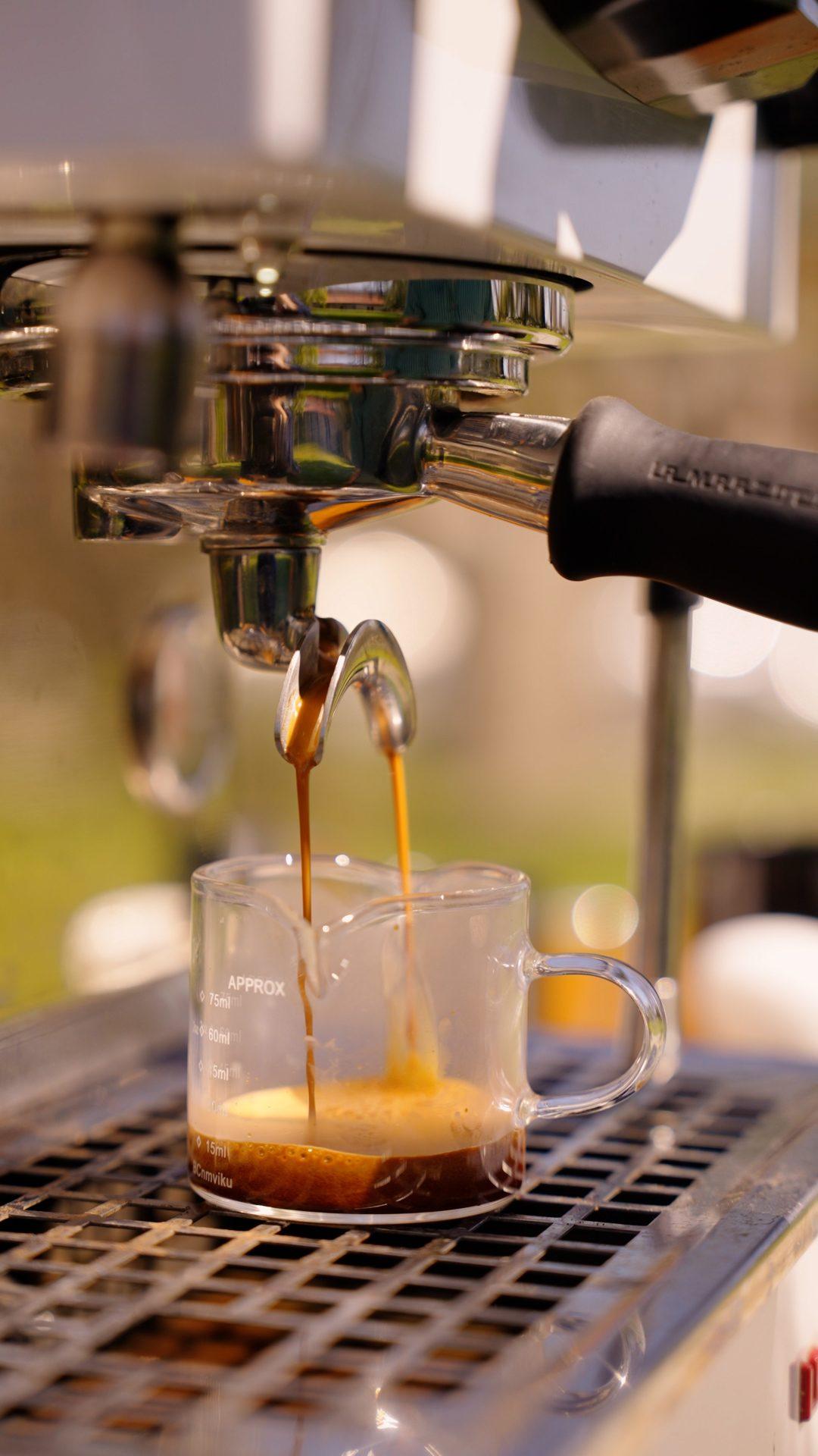 Mobile espresso bike by Ghost Coffee