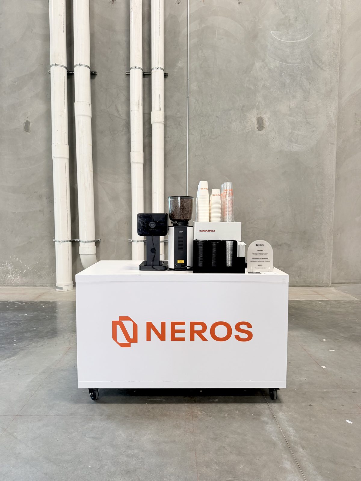 Custom cart for Neros Technologies, Costa Mesa