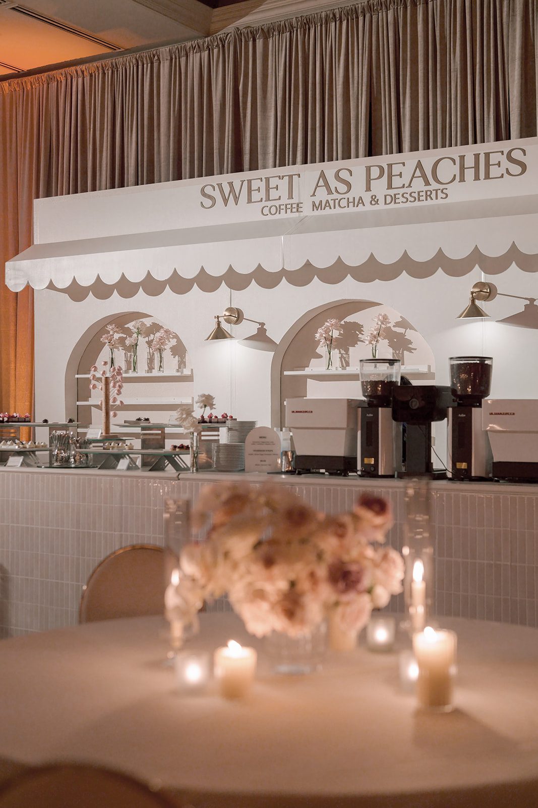 Laguna Beach wedding espresso bar