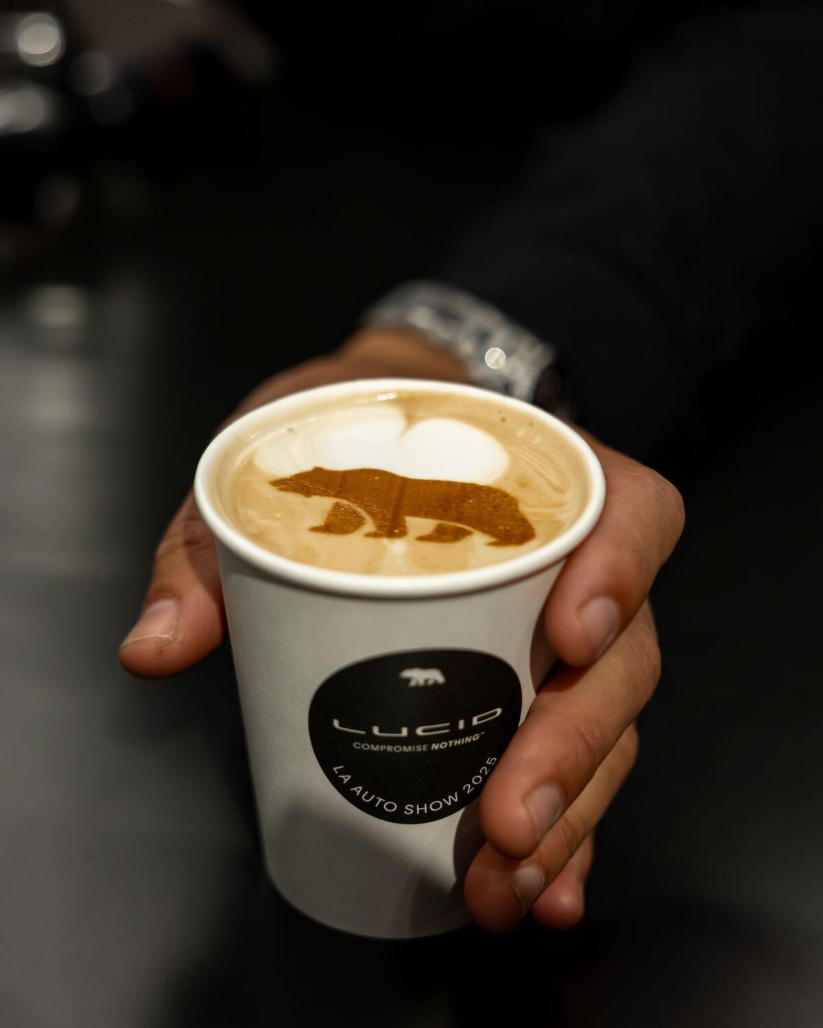Ghost Coffee at LA Auto Show with Lucid Motors