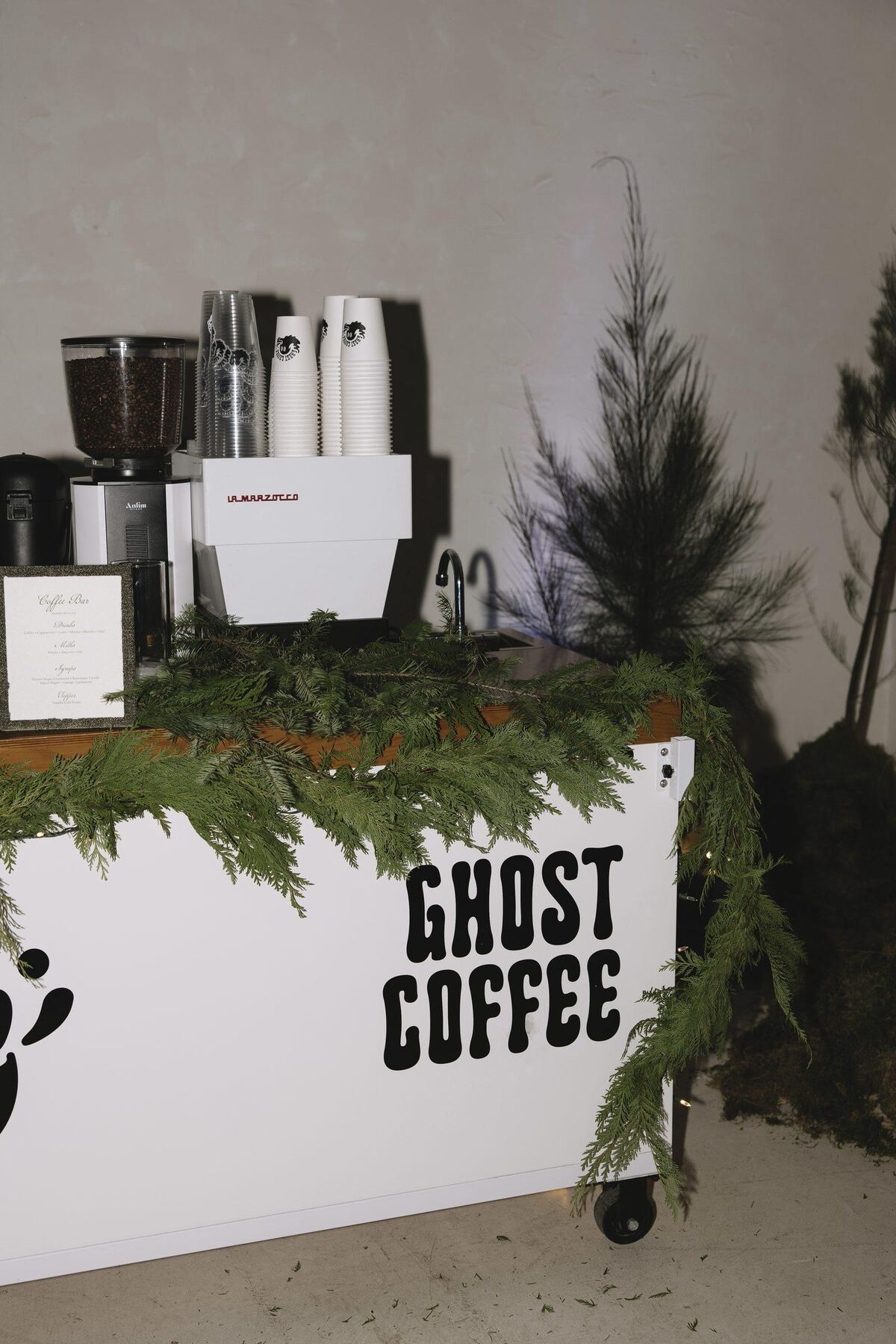Wedding espresso service, Newport Beach